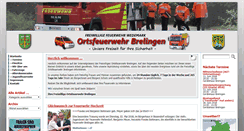Desktop Screenshot of feuerwehr-brelingen.de